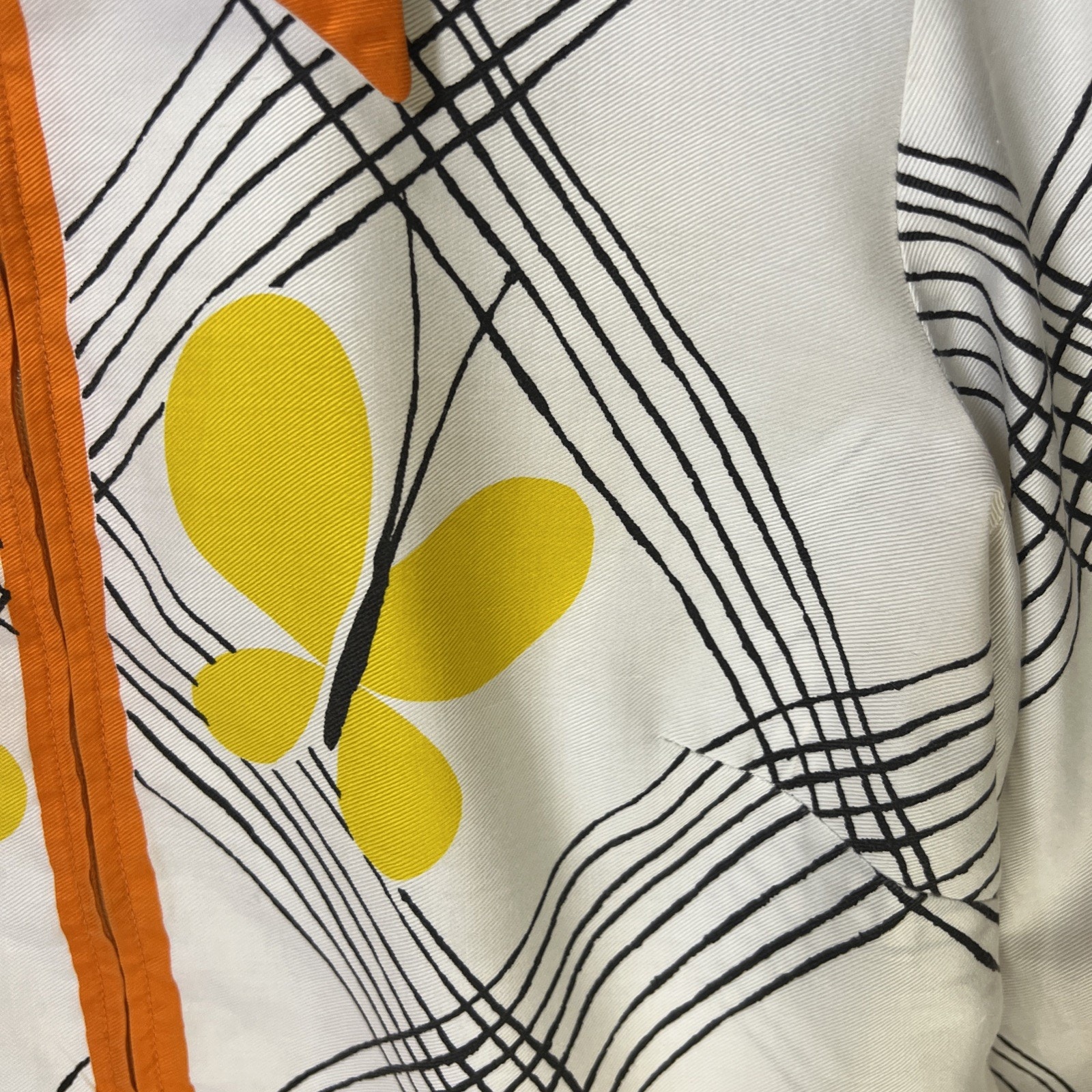 Vera Neumann Vintage Butterfly Shacket Zip Front Size 14 (See Measures) — image 4 of 8